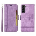thumbnail image 1 of K-Lion Wallet Case for Samsung Galaxy S22 5G 6.1 inch,Shockproof Magnetic Clasp Folio Flip Kickstand ID Credit Card Slots Holder PU Leather Wallet Phone Cover with Wrist Strap,Purple, 1 of 14