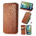 thumbnail image 1 of K-Lion Wallet Case for iPhone 11 Pro Max, Luxury Elegant Embossed PU Leather Magnetic Closure Card & Cash Slot Flip Case Kickstand Shockproof Protective Case Cover for Women Men,Brown, 1 of 5