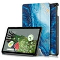 thumbnail image 1 of K-Lion for Google Pixel Tablet 2023 Case, Ultra Slim Foldable Kickstand Back Drop-Proof Shockproof Stand Case Cover for Google Pixel Tablet,Sea, 1 of 11