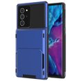thumbnail image 1 of K-Lion for Samsung Galaxy Note20 Ultra Case with Card Holder, Hybrid Shockproof Rugged Protective Case for Samsung Note 20 Ultra,Blue, 1 of 7