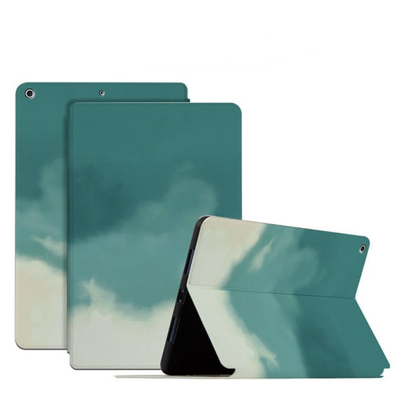 K-Lion for iPad 10.2 inch 9th/8th/7th Generation 2021/2020/2019 Folio Case, Slim Smart Auto Sleep/Wake Flip Case Stand Shockproof Style Lightweight Full Protection Case Cover, Pine Green