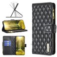 thumbnail image 1 of K-Lion for iPhone 12 Mini Wallet Case for Women Girls,Luxury Elegant Zipper Pu Leather Card Slots Holder Shockproof Case Kickstand Full Phone Cover for iPhone 12 Mini,Black, 1 of 5