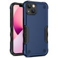 thumbnail image 1 of K-Lion for iPhone 14 6.1 Inch Rugged Case, Compatible Wireless Charging Hybrid PC＋TPU Heavy Duty Anti-Drop Shockproof Camera Protection Case for Apple iPhone 14,Blue, 1 of 7
