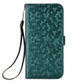 thumbnail image 1 of K-Lion for iPhone 14 Case, iPhone 14 Case Wallet for Women Men, Durable PU Leather Magnetic Flip Lanyard Strap Wristlet Card Holder Wallet Phone Case for iPhone 14 [6.1 inch], Green, 1 of 9