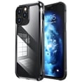 thumbnail image 1 of K-Lion for iPhone 14 Plus 6.7 Inch Clear Case,Compatible with Magsafe Magnetic Attraction Wireless Charging Metal Frame TPU Bumper Clear Back Shockproof Case for iPhone 14 Plus, Black, 1 of 8