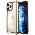 thumbnail image 1 of K-Lion for iPhone 14 Plus 6.7 Inch Clear Case,Compatible with Magsafe Magnetic Attraction Wireless Charging Metal Frame TPU Bumper Clear Back Shockproof Case for iPhone 14 Plus, Gold, 1 of 8