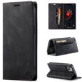 thumbnail image 1 of K-Lion for iPhone 14 Plus Wallet Case, Slim Luxury PU Leather Flip Cover RFID Blocking Card Slots Magnetic Closure Anti-Scratch Shockproof Case for iPhone 14 Plus 6.7 inch,Black, 1 of 8