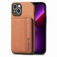 thumbnail image 1 of K-Lion for iPhone 14 Plus Wallet Case Stylish Weaving Pattern with RFID Blocking Card Slots Kickstand Function Magnetic Shockproof Protective Purse Case for iPhone 14 Plus,Brown, 1 of 7