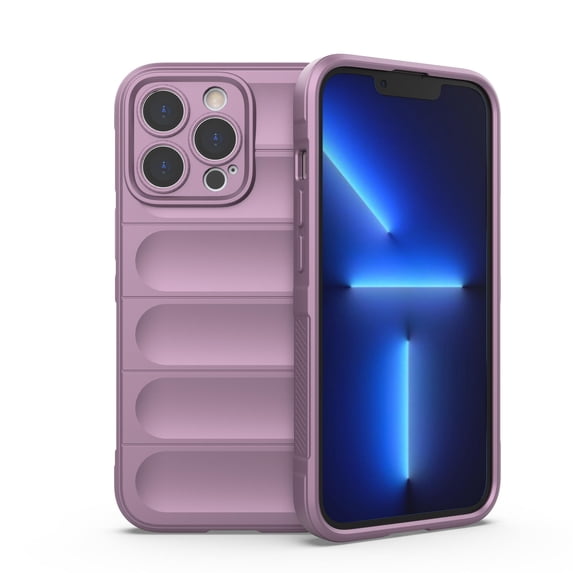 K-Lion for iPhone 14 Pro 6.1 Inch Ultra Slim Case, Flexible Premium Soft TPU Raised Lips Camera Lens Protection Anti-Drop Scratch Resistant Shockproof Lightweight Case for iPhone 14 Pro,Purple