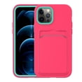 thumbnail image 1 of K-Lion for iPhone 14 Pro Hybrid Slim Case with Card Slot Shockproof Scratch Resistant Full Body Protective Lightweight Case Cover for iPhone 14 Pro,Rose, 1 of 6