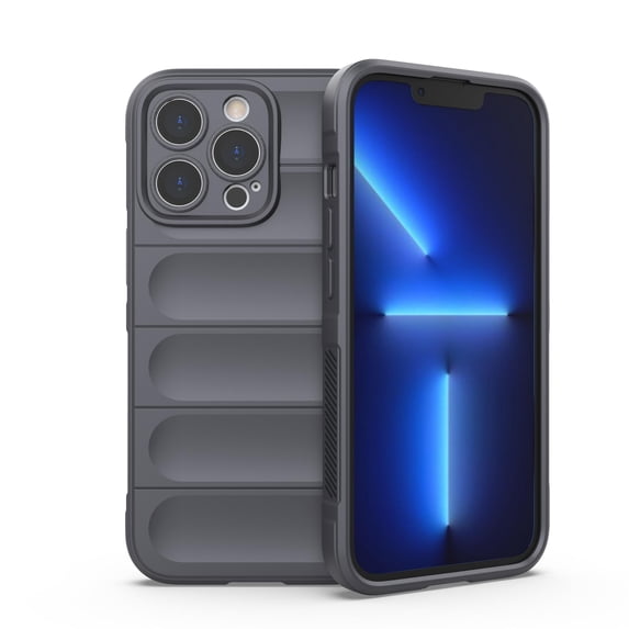 K-Lion for iPhone 14 Pro Max 6.7 inch Ultra-Thin Case, Raised Frame Camera Lens Protection High Quality Soft TPU Anti-Drop Shockproof Slim Case for iPhone 14 Pro Max,Darkgray
