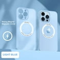 thumbnail image 1 of K-Lion for iPhone 14 Pro Max 6.7 inch Ultra-Thin Case, Strong Magnetic Ring Wireless Charging MagSafe Camera Lens Protection Washable Anti-Fingerprint Anti-Fouling Case for iPhone 14 Pro Max,Blue, 1 of 7