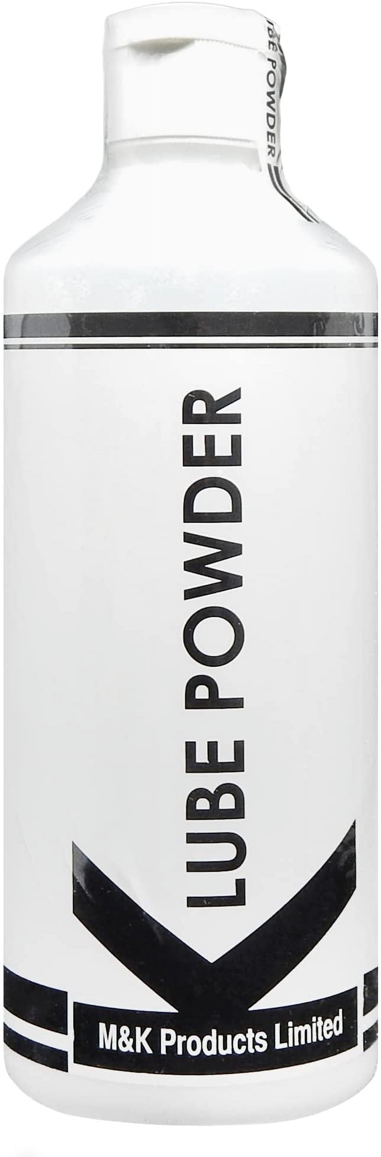 K Lube Powdered Lubricant, Made in the UK - Dry Powder Lubricant Mix, Safe for Condoms, Safe for Rubber, and Safe for Your Skin - Easy to Use and Simple to Clean (7oz / 200g)