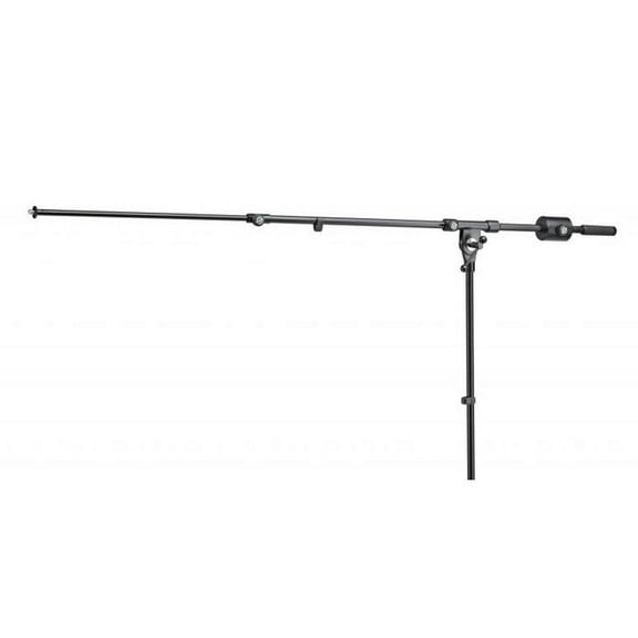 K&M 25530 Extra-Long Boom Arm with Counterweight & Toggleclamping, Adjustable Length 34 to 61"