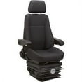 thumbnail image 1 of K & M 31775 Mechanical Suspension Seat for Excavators - Black, Model No.  8036, 1 of 1