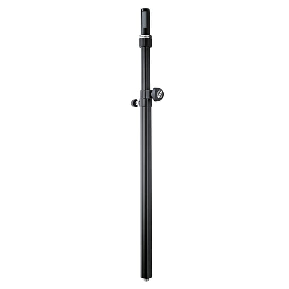 K&M Adjustable Threaded Satellite Speaker Pole Rod - Black