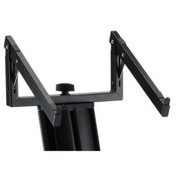 K&M America KM-18868 Laptop Rest for Spider Pro Keyboard Stands - Black