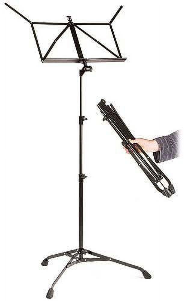 K&M Extra Heavy Duty Music Stand Black