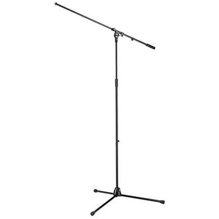 K&M Overhead Extra Tall Boom Microphone Stand - Black