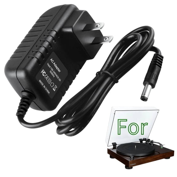 K-MAINS 12V AC Adapter Power Supply Comaptible With Fluance RT81 RT80 Vinyl Turntable Record Player
