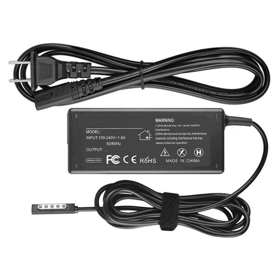 K-MAINS 12V AC/DC Adapter Replacement for Surface Windows RT Tablet Model 1512 PC Power