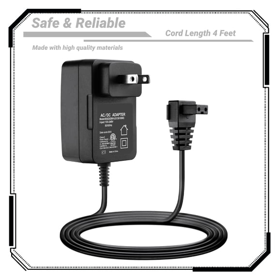 K-MAINS 2-Prong 12.6V AC/DC Adapter Replacement For Ausono Model HJ1103J 5000mAh Lithium Li-ion Battery Cordless Automatic Robotic Swimming Pool Vacuum Cleaner 12.6VDC 1.8A Power Supply Charger PSU