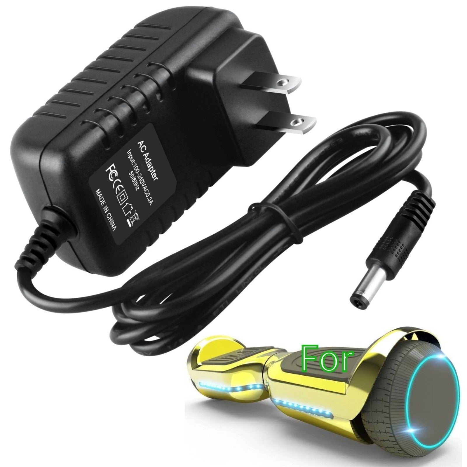 K-Mains, AC/DC Adapter, 29.4V, Compatible with Hoverheart LBW12A