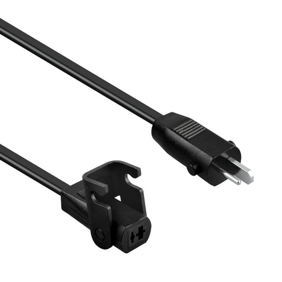 K-MAINS 3ft Extension 2-Pin DC Output Cable Power Cord Replacement for Limoss ZB-A290020-B ZB-B290020-B