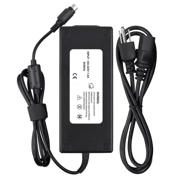 K-MAINS 4-Pin AC Adapter Replacement for Elo TouchSystems Tyco ESY17A2 E114692 E006447 Power Supply