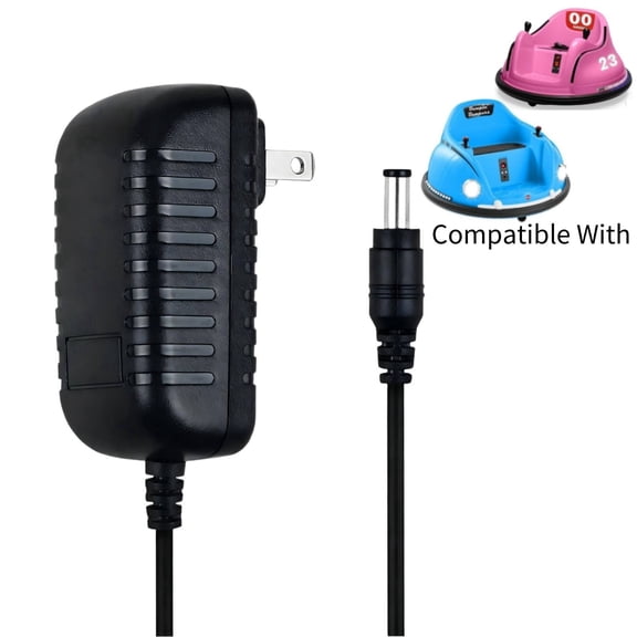 Kybate 6V 1A 5.5mm AC Adapter Compatible With Dynacraft Electric Ride-On Car Charger