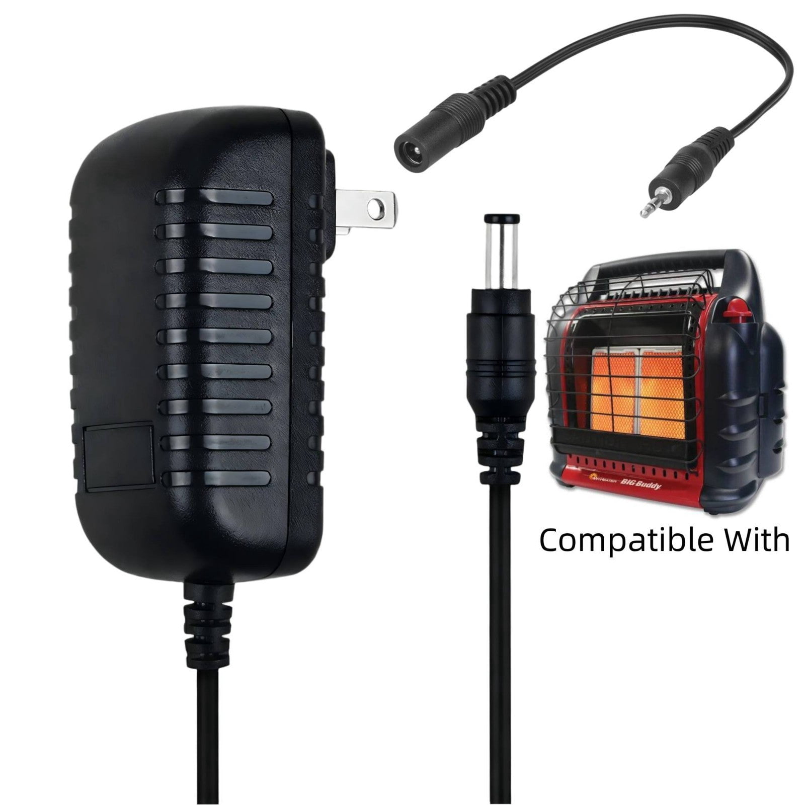 Mr Heater AC Power Adapter 6V 800mA For Use w Big & Tough Buddy Heaters