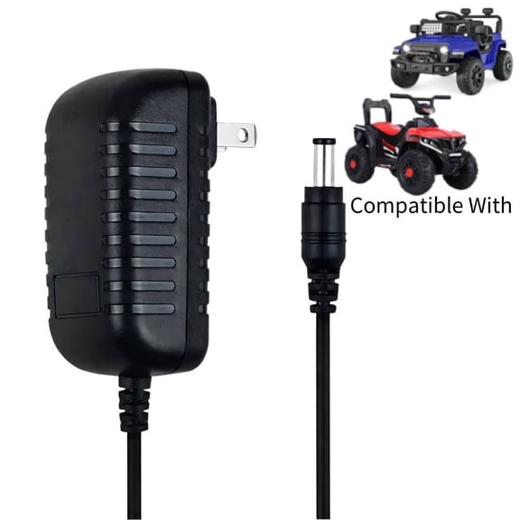 Kybate 6V AC/DC Power Supply Adapter Compatible With Dynacraft Electric Ride-On Car