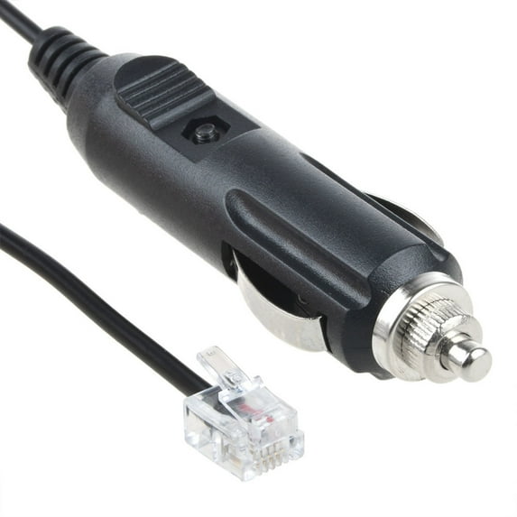K-MAINS 6ft Car Auto DC Adapter Charger Replacement for UNIDEN DFR6 DFR7 Detector Power Supply
