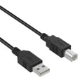 thumbnail image 1 of K-MAINS 6ft Sync USB 2.0 PC Data Cable Lead Cord Compatible With Xerox Documate DocuMate 252 Desktop Scanner, 1 of 5