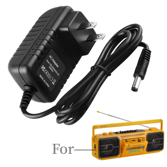 K-MAINS 9V AC Adapter Compatible With CFS-950 CFS-930 Stereo Cassette Recorder
