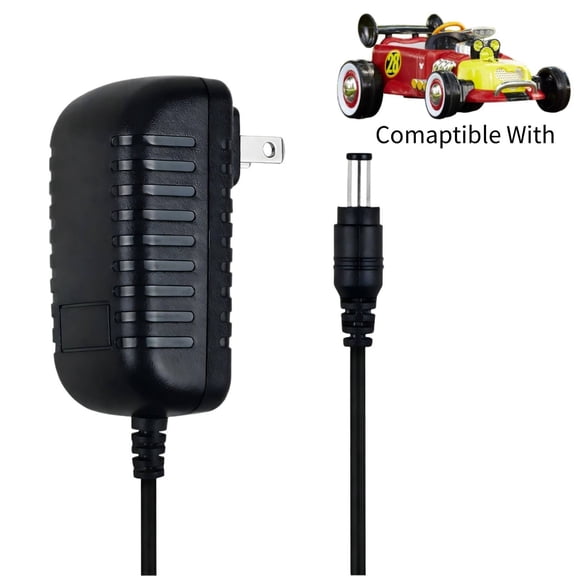 K-MAINS AC Adapter Charger Compatible With 17607 Mickey Roadster Racer Ride-On