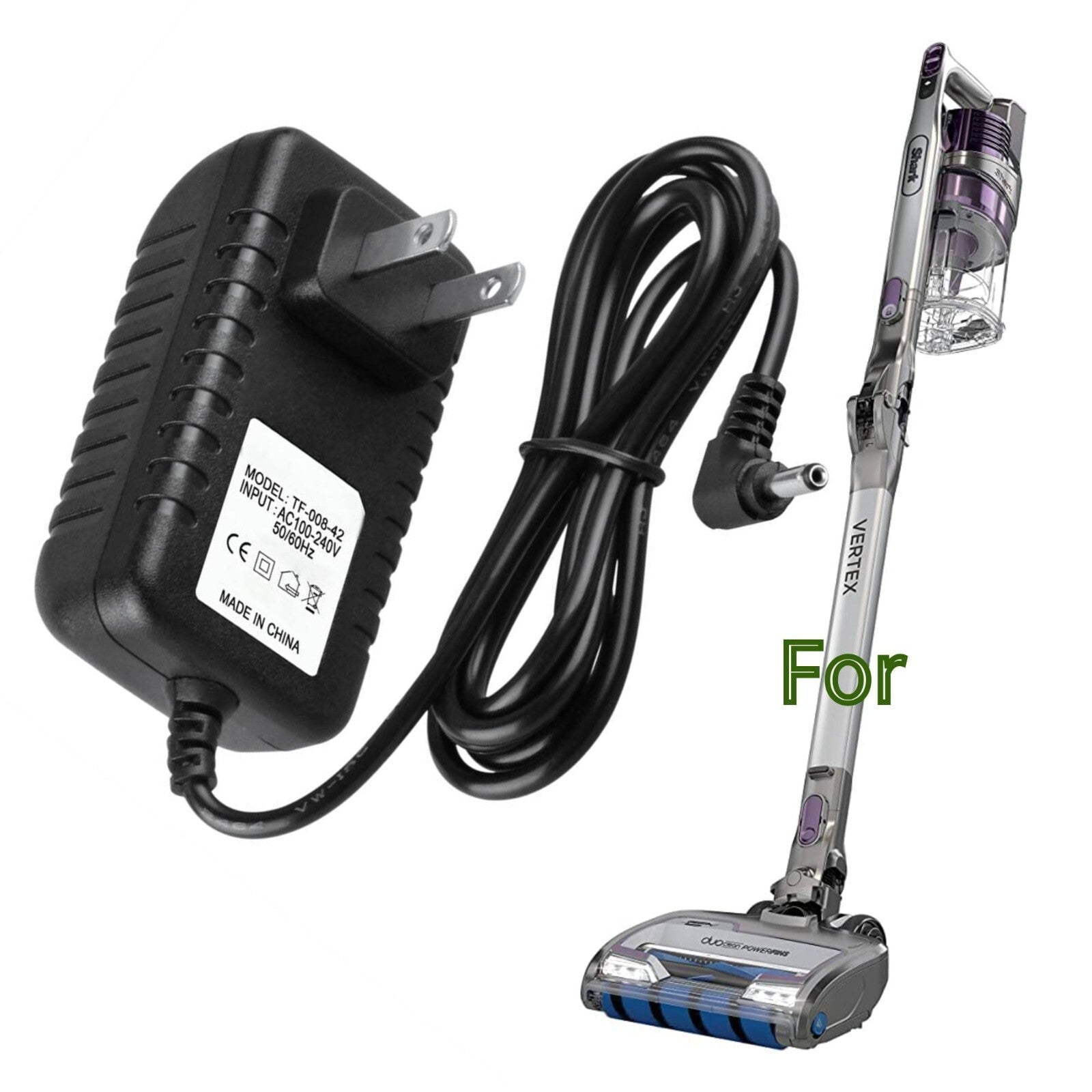 K-MAINS AC Adapter Charger Compatible With Shark Vertex XCHRIZ440H