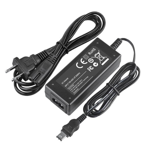 K-MAINS AC Adapter Charger Replacement for Handycam DCR-PC100 PC105 DCR-TRV16 DCR-TRV280 Mains