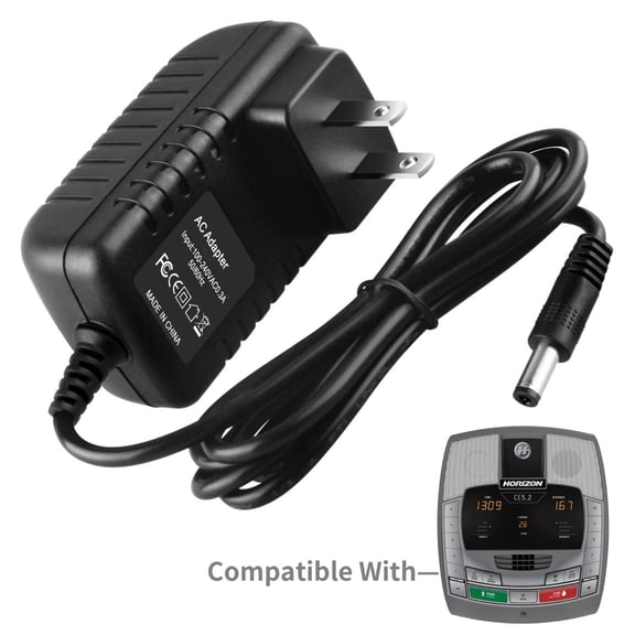 Kybate AC Adapter Compatible With Horizon CE5.2 CE52 Elliptical Trainer