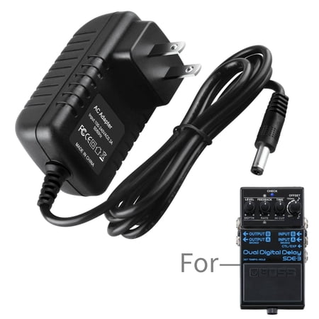 K-MAINS AC Adapter Compatible With SDE-3 Dual Digital Delay PSA Series