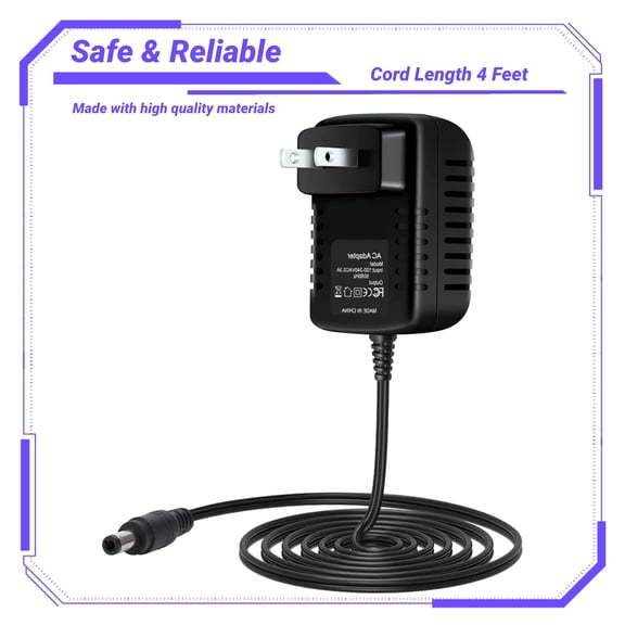 K-MAINS AC Adapter Compatible with Maylong Mobility M-260 Tablet PC Power Supply Cord DC Charger PSU