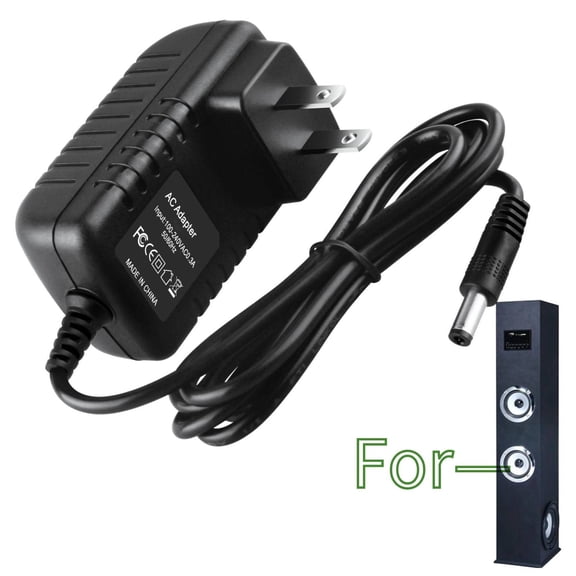 K-MAINS AC Adapter Power Supply Comaptible With Craig CHT973 2.1 Channel Tower Speaker System