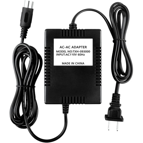 K-MAINS AC Adapter Replacement for RSP Intelliverb 24 bit Virtual Room Processor 413-1000 4-PIN DIN