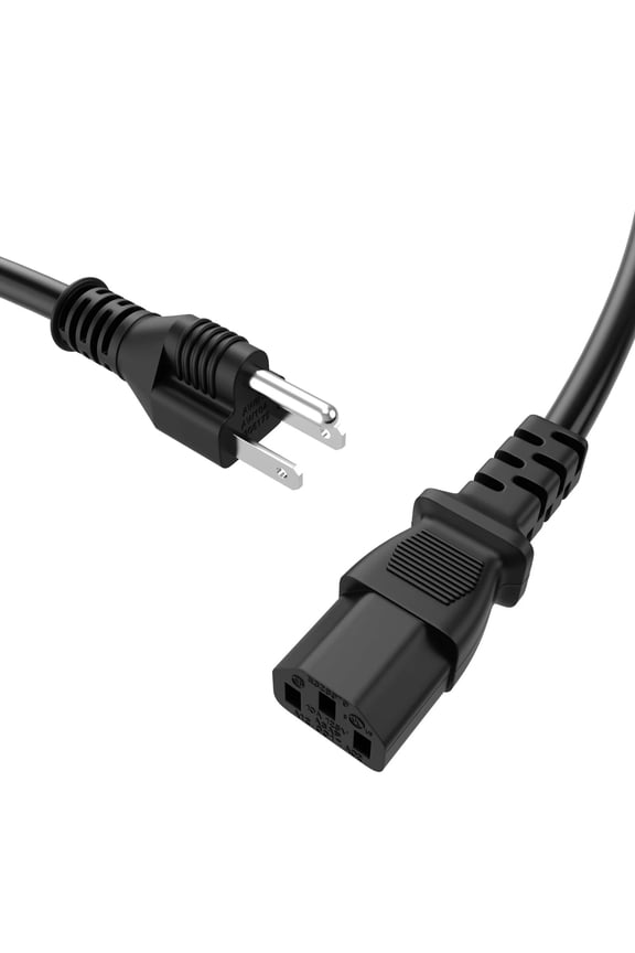 AC Power Cord Cable Compatible With Dell UltraSharp U3219Q U3419W U2719DC U2419HX Monitor