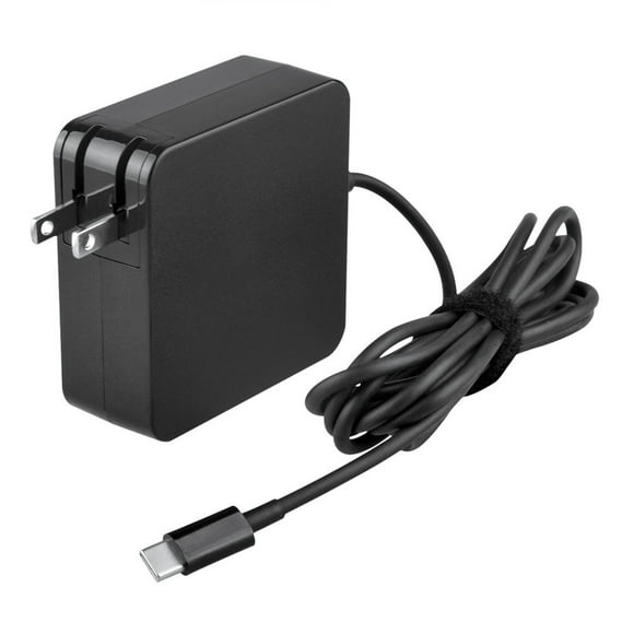 K-MAINS Black 65W Type-C AC Adapter Charger Replacement for Dell Latitude 12 Rugged Extreme Tablet 7220EX