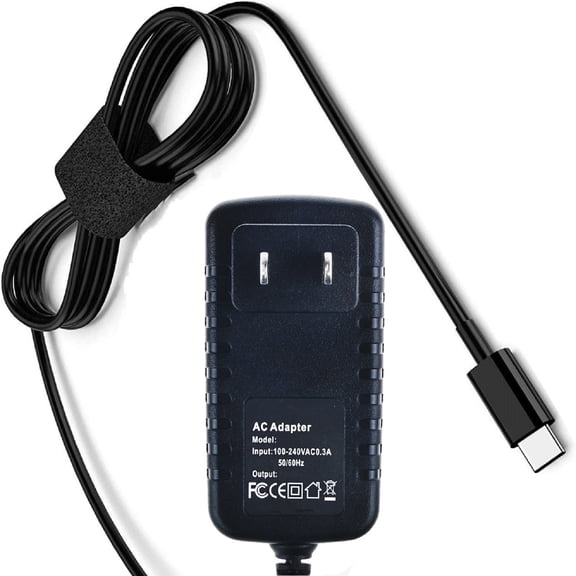 K-MAINS Wall AC Home Charger Replacement for TMobile/Metro Alcatel Joy 2 Tablet 5V 2A USB-C Power