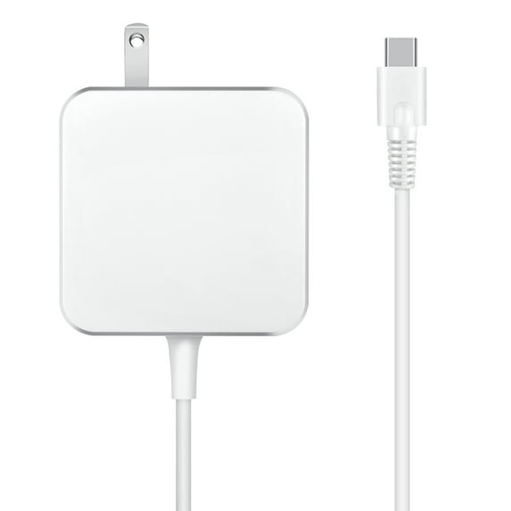 K-MAINS White 45W Type-C AC Charger Replacement for Chromebook 14a-na0023cl 14a-na0030nr 14a-na0031wm