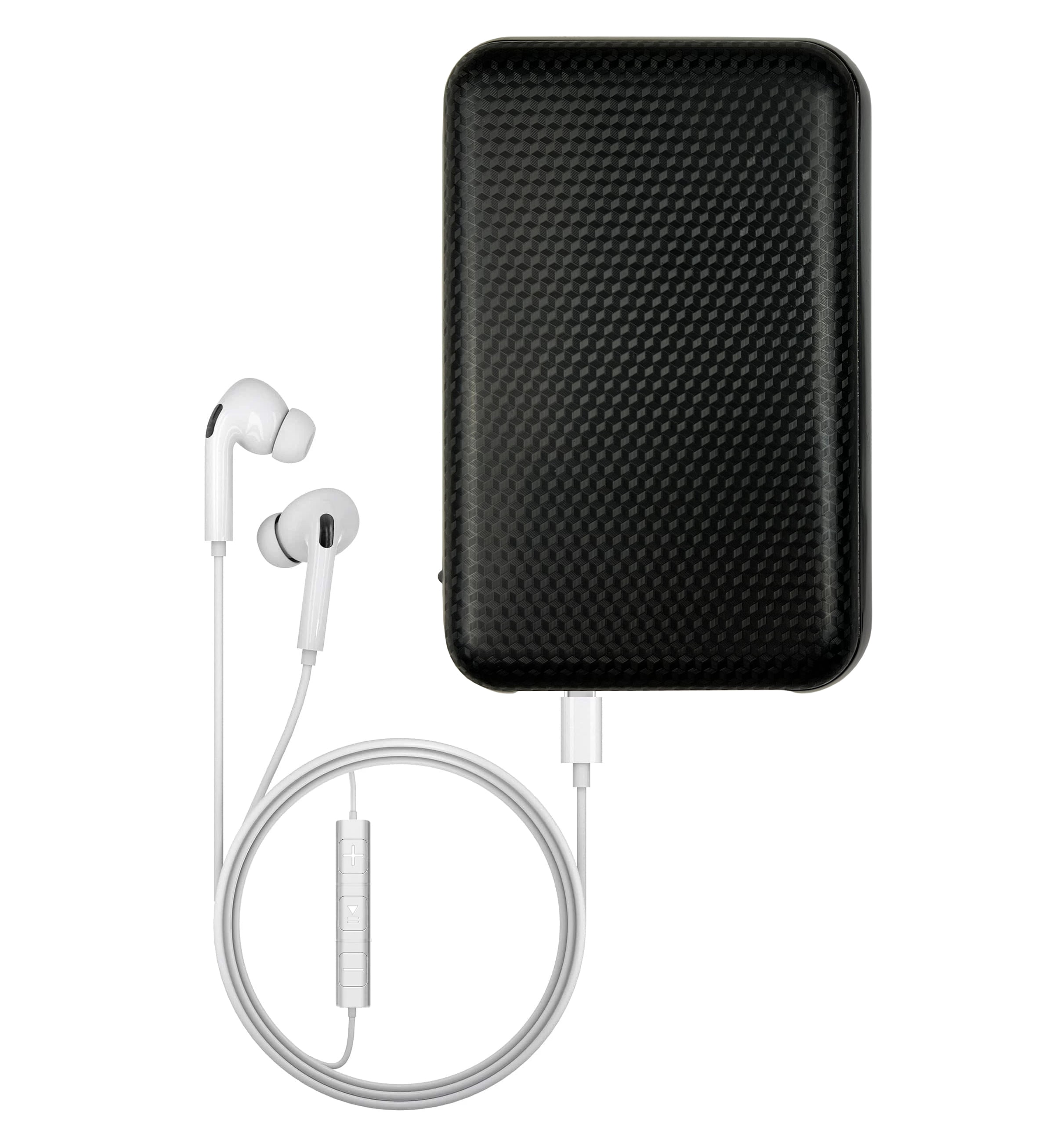 K-MIC-OTG Voice Activated Digital Audio Recorder, Power Bank, & MP3 Player 688 Hours of Recording - Play Back on Computers, Phones, & Tablets