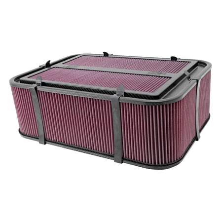 K&N 100-8568 Composite Airbox, 7" holes