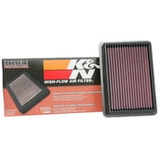 K&N Performance High-Flow Engine Air Filter: Washable, Multi-Layer Protection, Engineered to Boost Horsepower, 33-5096